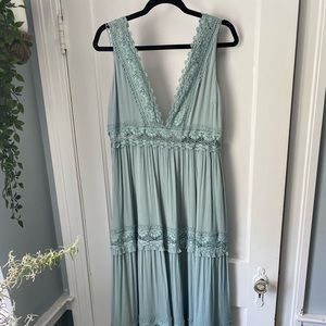 Light Blue Maxi Dress Forever 21
